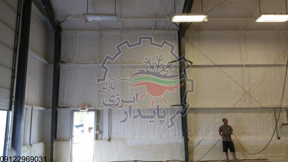 عایق پلی یورتان مرغداری