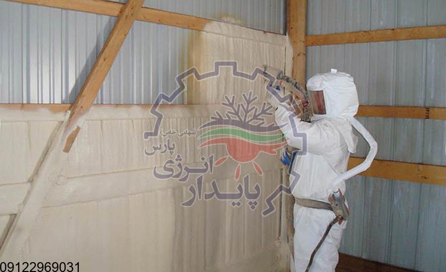 عایق پلی یورتان لوله گاز